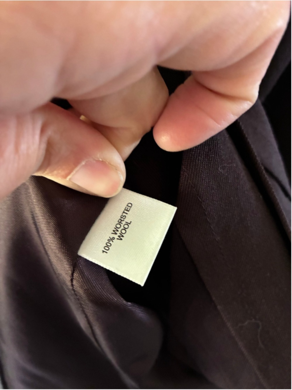 Austin Reed Brown Worsted Wool Blazer Women's 20W - Picture 4 of 6